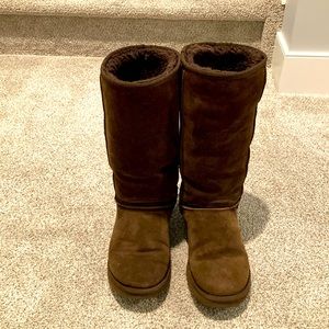 UGG high chocolate boots